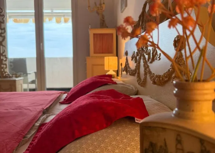 Beachfront Apartment With Panoramic Sea View And Free Parking