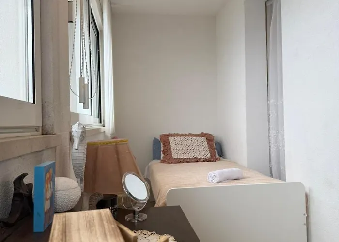 Beachfront Apartment With Panoramic Sea View And Free Parking
